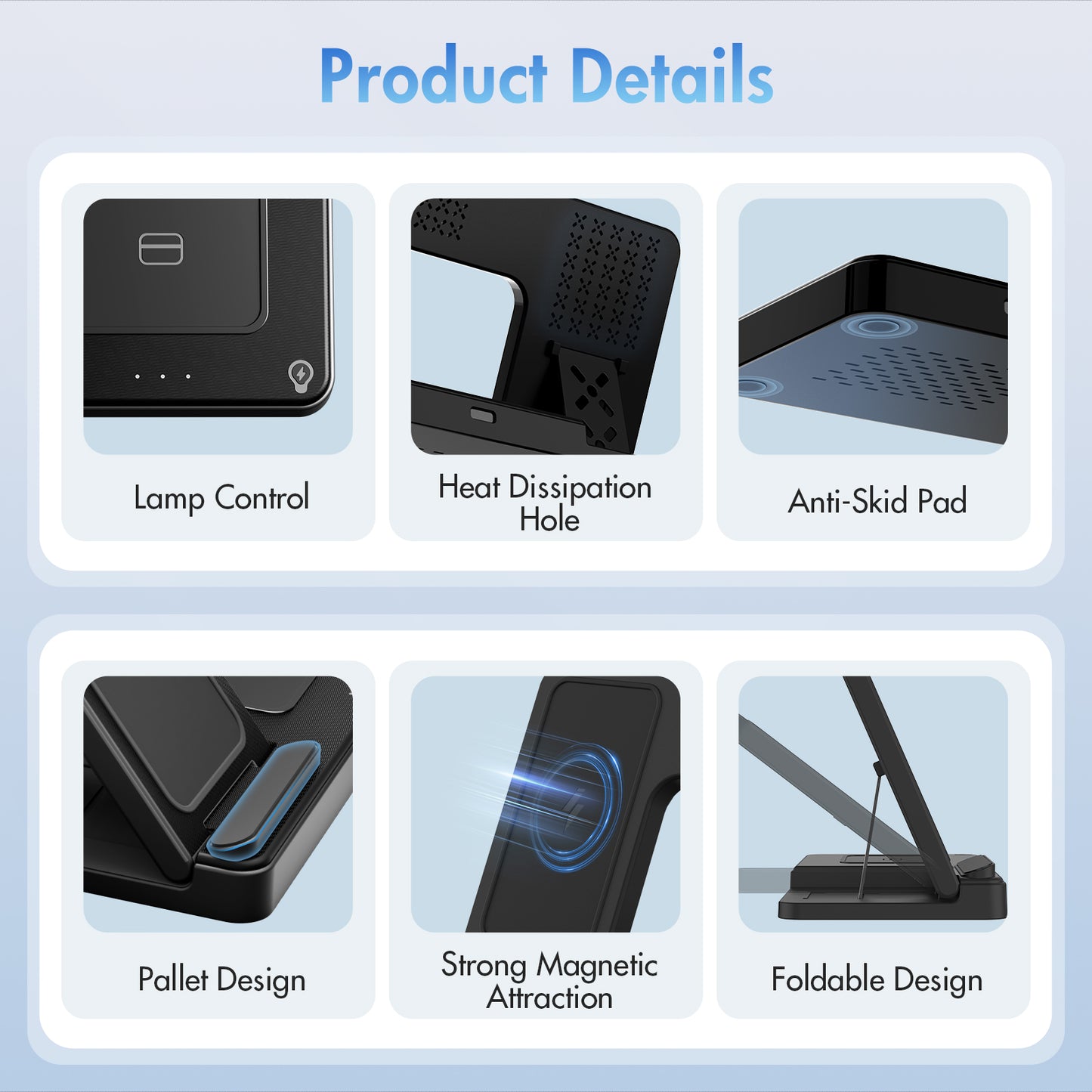 Wireless Charger, 3 in1 Wireless Charging Station, Magnetic Fast Charging Stand Compatible with iPhone 16 15 14 13 12 11 Pro Max Plus XS XR X 8, For iWatch 9 8 7 6 5 4 3 2 SE, for AirPods 3 2 Pro