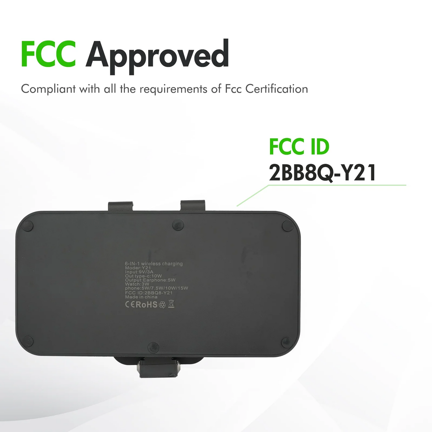 Phone Charger Wireless Charger Dock for iPhone Airpods iWatch, Portable 3 in 1 Charging Station for Apple Multiple Devices,Phone Charging Pad Dock