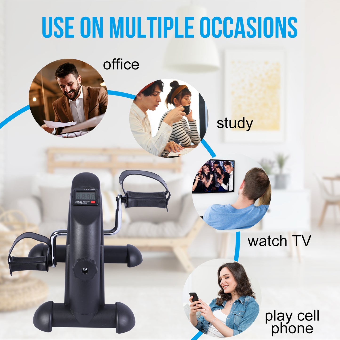 Pedal Exercise Bike Leg Rehabilitation Training Device