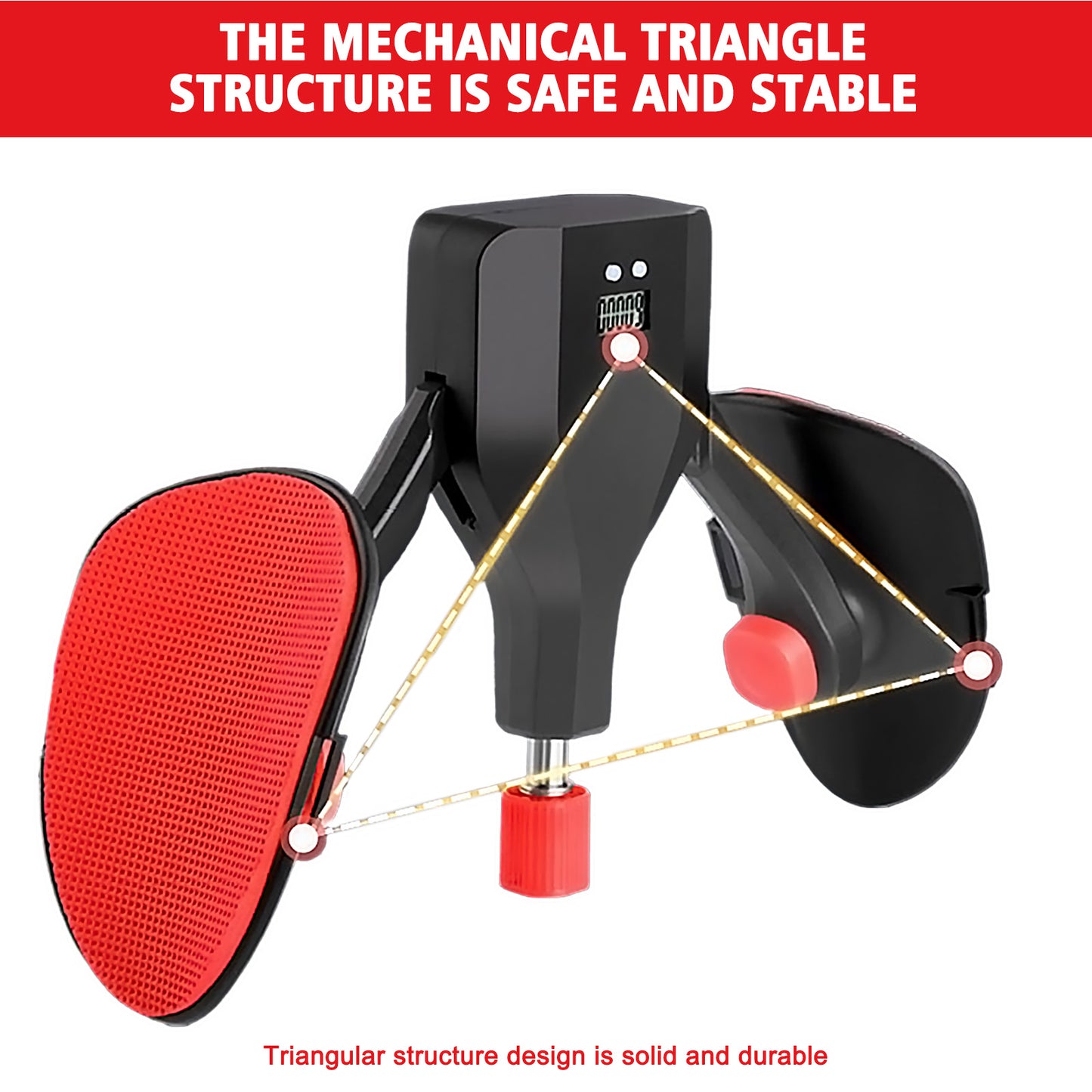 Rican Thigh Master, Adjustable Resistance 22-110LBS, Hip Shaper Trainer Machine with Display Counter, Leg Exercise Equipment for Men & Women