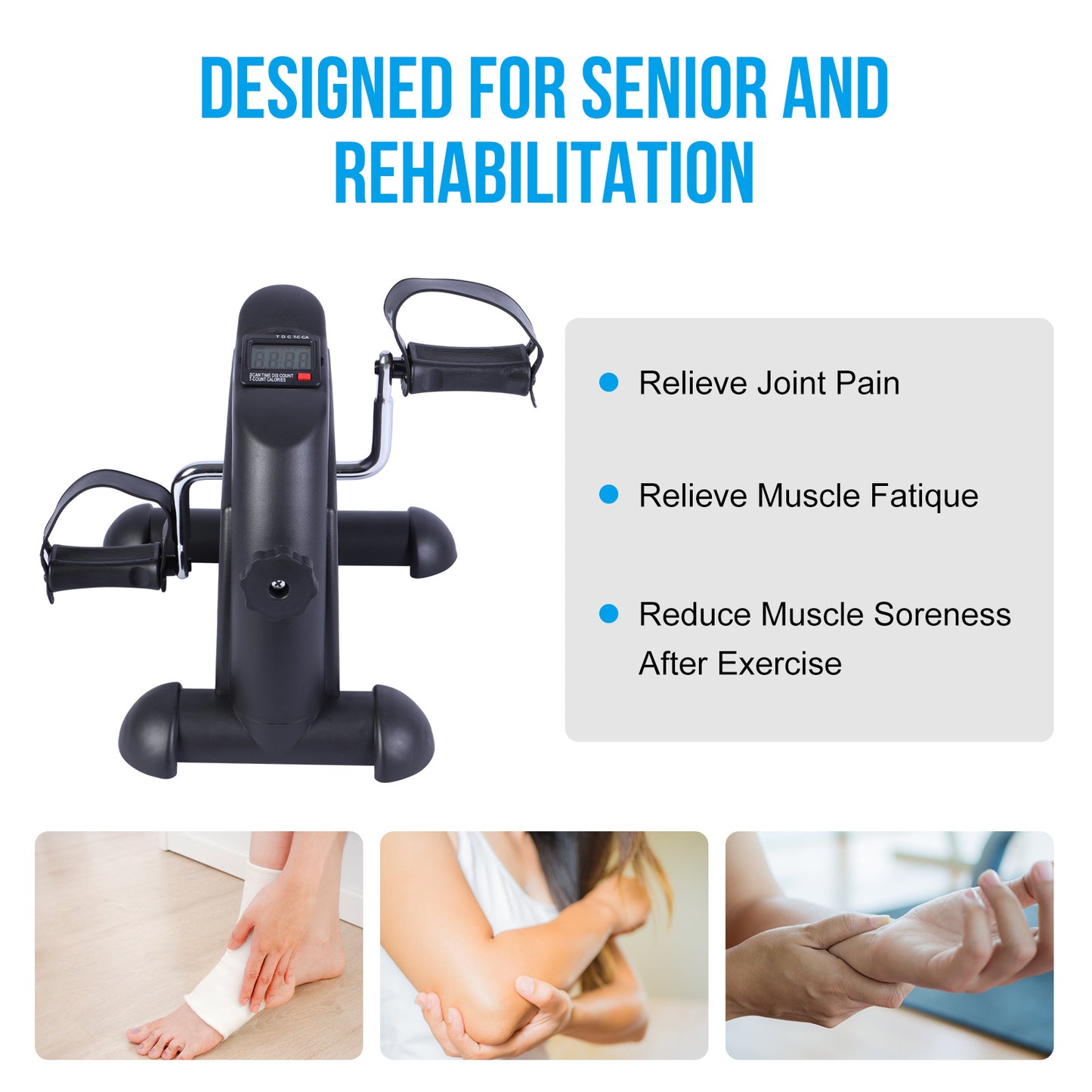 Pedal Exercise Bike Leg Rehabilitation Training Device