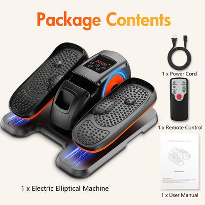 ALSO GO Under Desk Elliptical, Ellipse Leg Exerciser While Sitting, Elliptical Exercise Machine