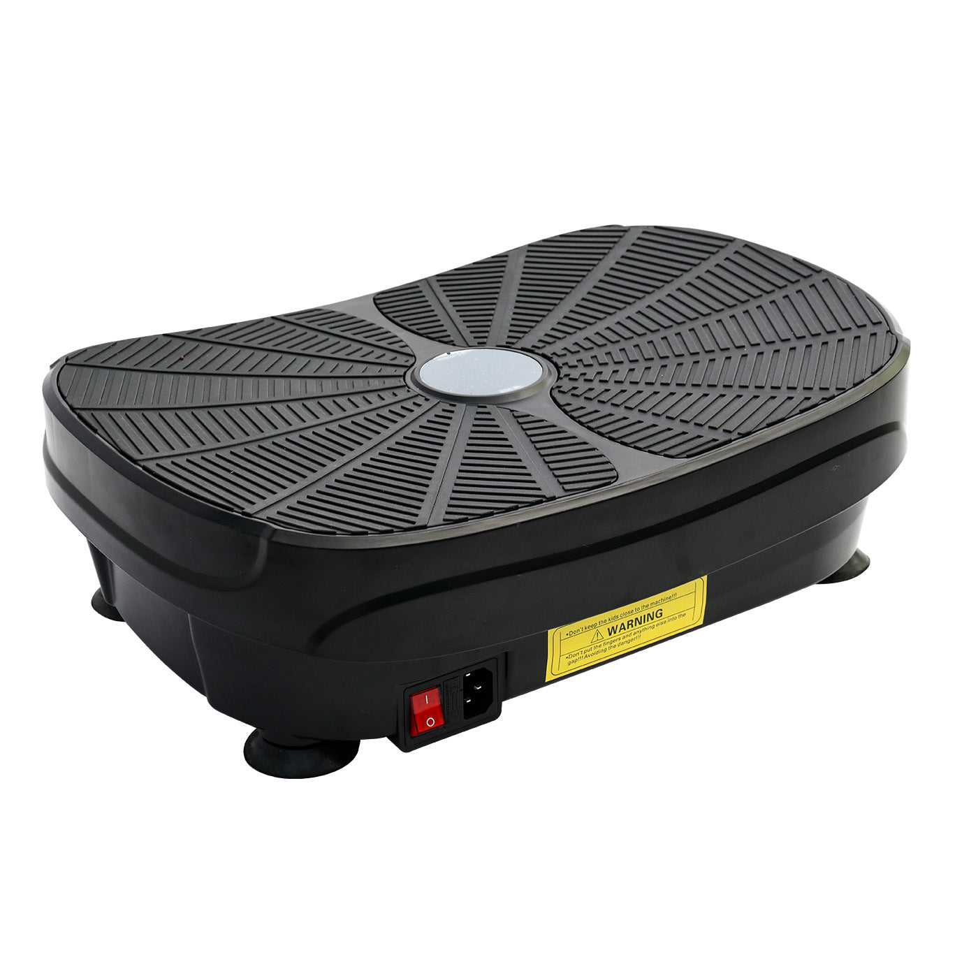 Vibration Plate Exercise Machine, Lymphatic Drainage Machine, Whole Body Workout Resistance Bands, Remote Control for Home Weight Loss and Training