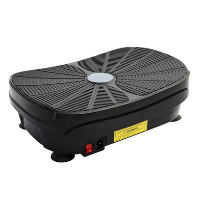 Vibration Plate Exercise Machine, Lymphatic Drainage Machine, Whole Body Workout Resistance Bands, Remote Control for Home Weight Loss and Training