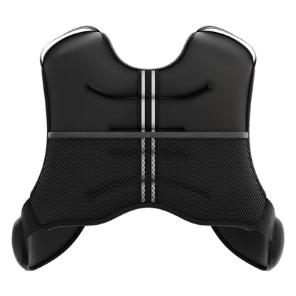 BAOKALER Weighted Vest Professional 22lb with Reflective Strips, Ideal for Men & Women, Suitable for Strength Training, Running, Muscle Building & Weight Loss