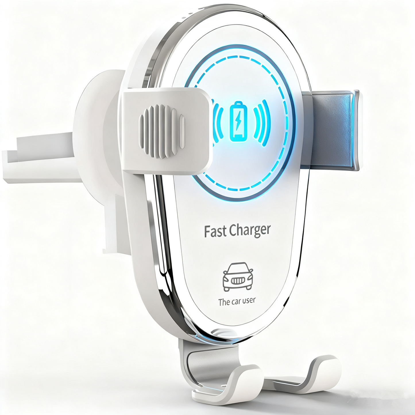 Wireless Car Charger,15W Fast Charging Auto Clamping Car Charger Phone Mount Holder Fit for iPhone/Samsung Galaxy/Ultra,Google/LG