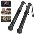 Rican Weighted Ropeless Battle Ropes, 2 PCS Cordless Sticks for HIIT Cardio & Full Body Strength Training, Portable Home Gym Equipment