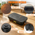 Vibration Plate Exercise Machine, Full Body Shaping Vibration Platform, 500 lbs Load & 130 Speed Levels, for Men Women Home Gym