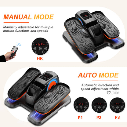 ALSO GO Under Desk Elliptical, Ellipse Leg Exerciser While Sitting, Elliptical Exercise Machine