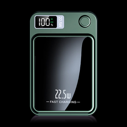 Magnetic Wireless Portable Charger,10000mAh Power Bank with PD20w Fast Charging, USB C in&Out Battery Pack Compatible with Mag-Safe for iPhone 17/16/15/14/13/12 Series,Samsung,Android
