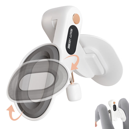 RICAN Thigh Trainer Thigh Exerciser, Leg and Inner Thigh Strength Exercise Equipment, Hip and Pelvis Trainer with Non-Slip Silicone Pads