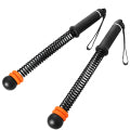 Ropeless Battle Ropes for Home Gym, 2 PCS Cordless Battle Rope with Adjustable Resistance, Low Impact Full Body Workout Equipment, Quiet Arm Core Shoulder Strength Trainer for Seniors Beginners