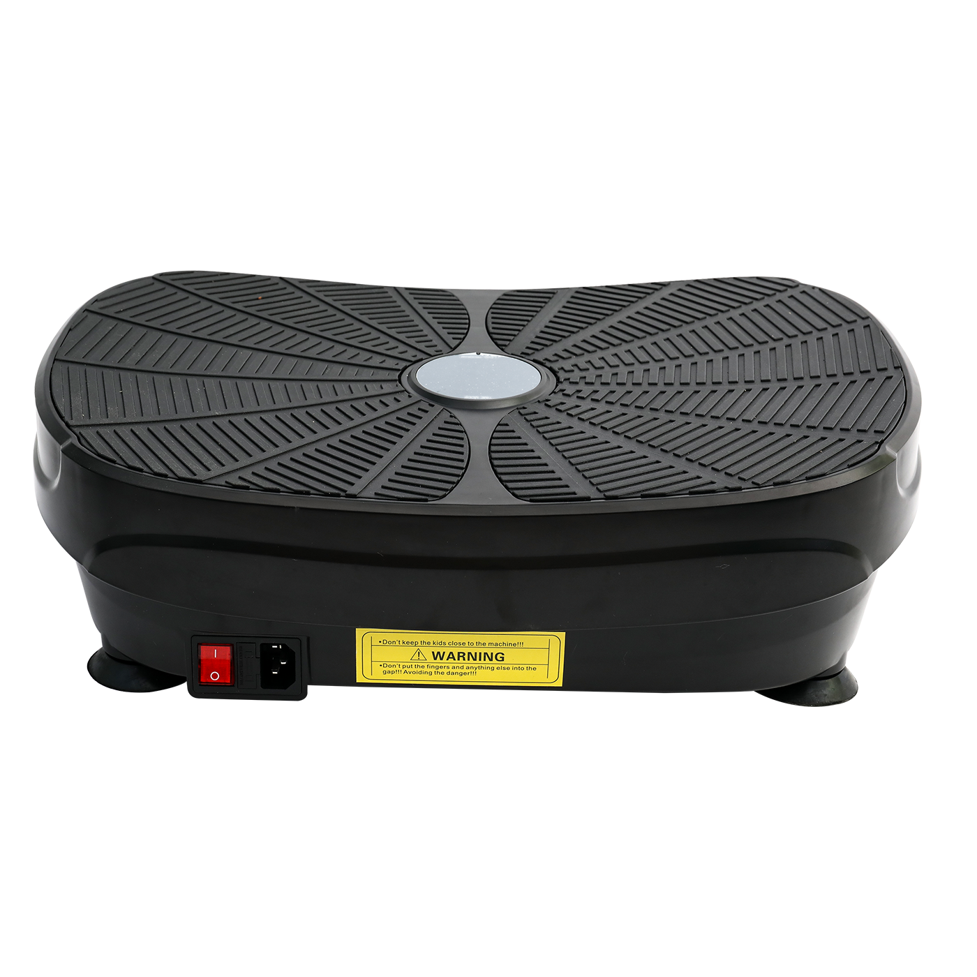 Vibration Plate Exercise Machine, Lymphatic Drainage Machine, Whole Body Workout Resistance Bands, Remote Control for Home Weight Loss and Training