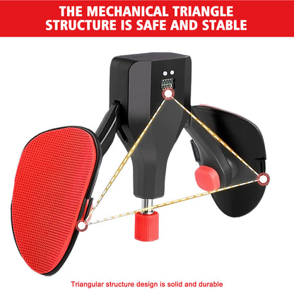 RICAN Thigh Trainer Adjustable Resistance 22-77LBS, Hip Shaper Trainer Machine with Display Counter, Leg Exercise Equipment for Men & Women