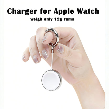 Wireless Charger for iWatch, Watch Charger for Compatible with iWatch Series Ultra SE 11 10 9 8 7 6 5 4, 2026 Upgraded Charging Pad, Fast Charging Portable Charger, White