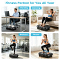 Vibration Plate Exercise Machine with 5 Resistance Bands, Whole Body Workout Vibration Platform for Fat Burning & Body Shaping
