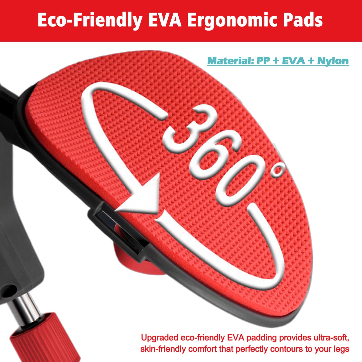 RICAN Thigh Master, Thigh Trainer Adjustable Resistance 22-77LBS, Hip Shaper Trainer Machine with Display Counter, Leg Exercise Equipment for Men & Women