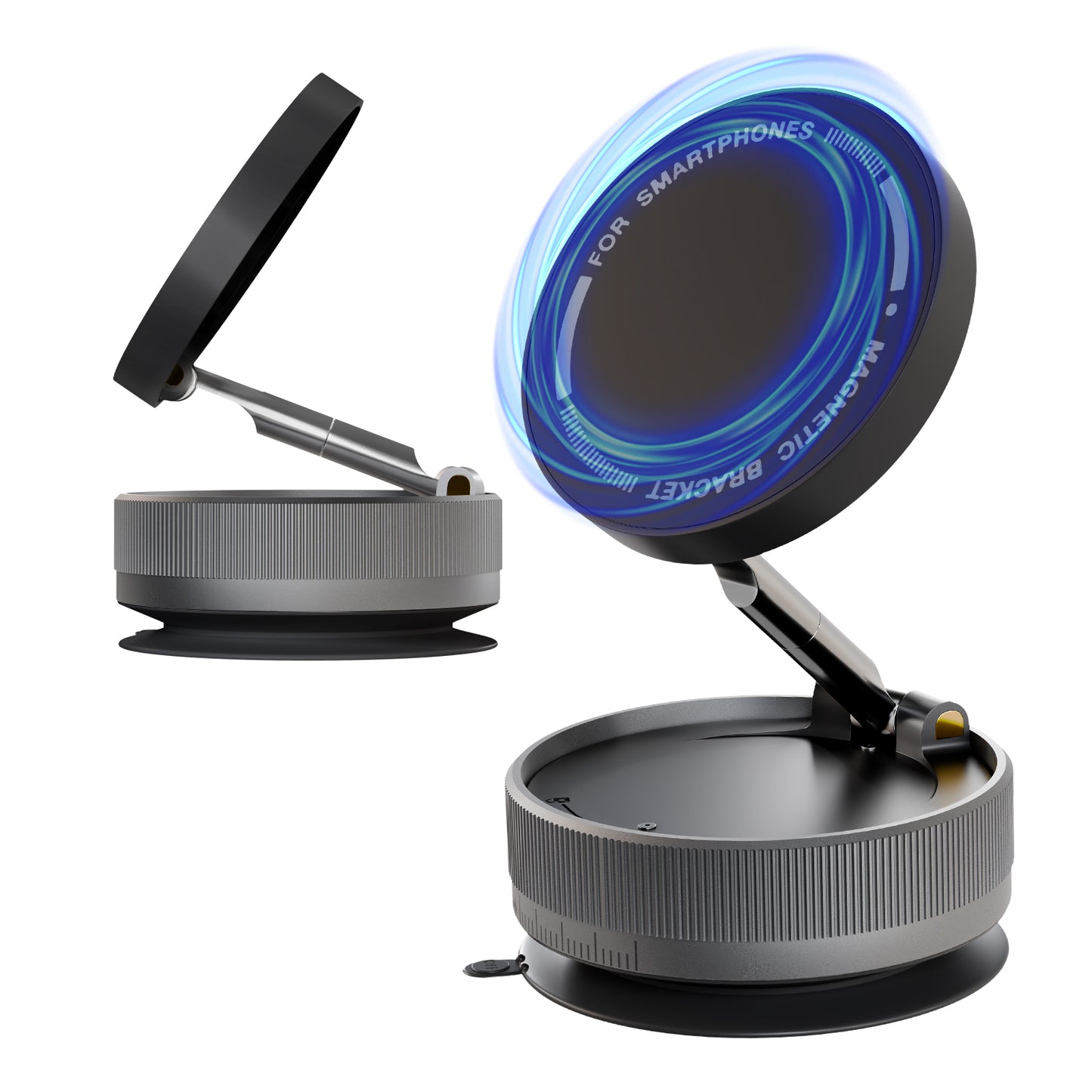 Phone Holders for Your Car Magnetic, 360 Degree Rotation, Air Vent Magnetic Phone Mount, Upgraded Strongest Magnet Power, Compatible with iPhone, Samsung, Google Pixel, Motorola Moto, Black