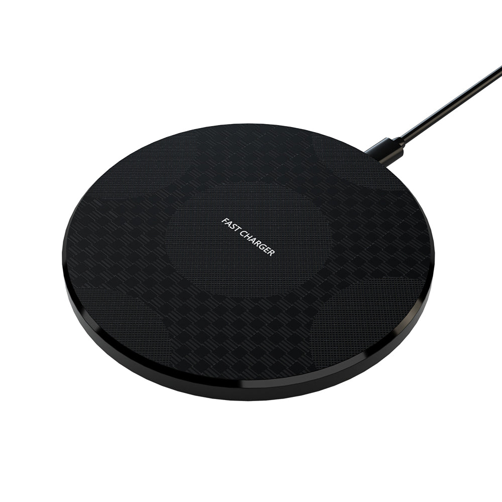 Wireless Charger for iPhone, Charging Pad for Compatible with iPhone 17 16 15 14 13 12 11 Pro Max/Mini/Plus/XR/X/8, Portable Charger for AirPods 4 3 2 Pro, Black