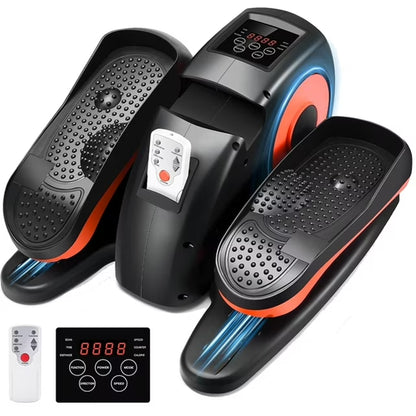 Baokaler Under Desk Elliptical,Ellipse Leg Exerciser for Seniors Fully Assembled,Elliptical Exercise Machine while Sitting with Remote Control & 12 Speeds