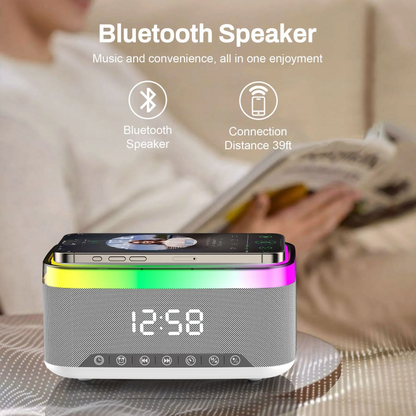 Magnetic Wireless Charger,15W Fast Charging Desk Phone Charging Station for iPhone 17 16 15 13 12 Pro Max