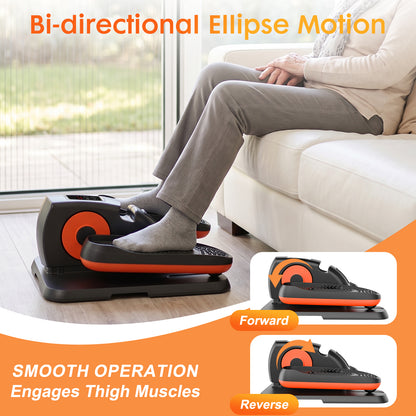 ALSO GO Under Desk Elliptical, Ellipse Leg Exerciser While Sitting, Elliptical Exercise Machine