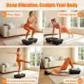 Vibration Plate Exercise Machine, Full Body Shaping Vibration Platform, 500 lbs Load & 130 Speed Levels, for Men Women Home Gym