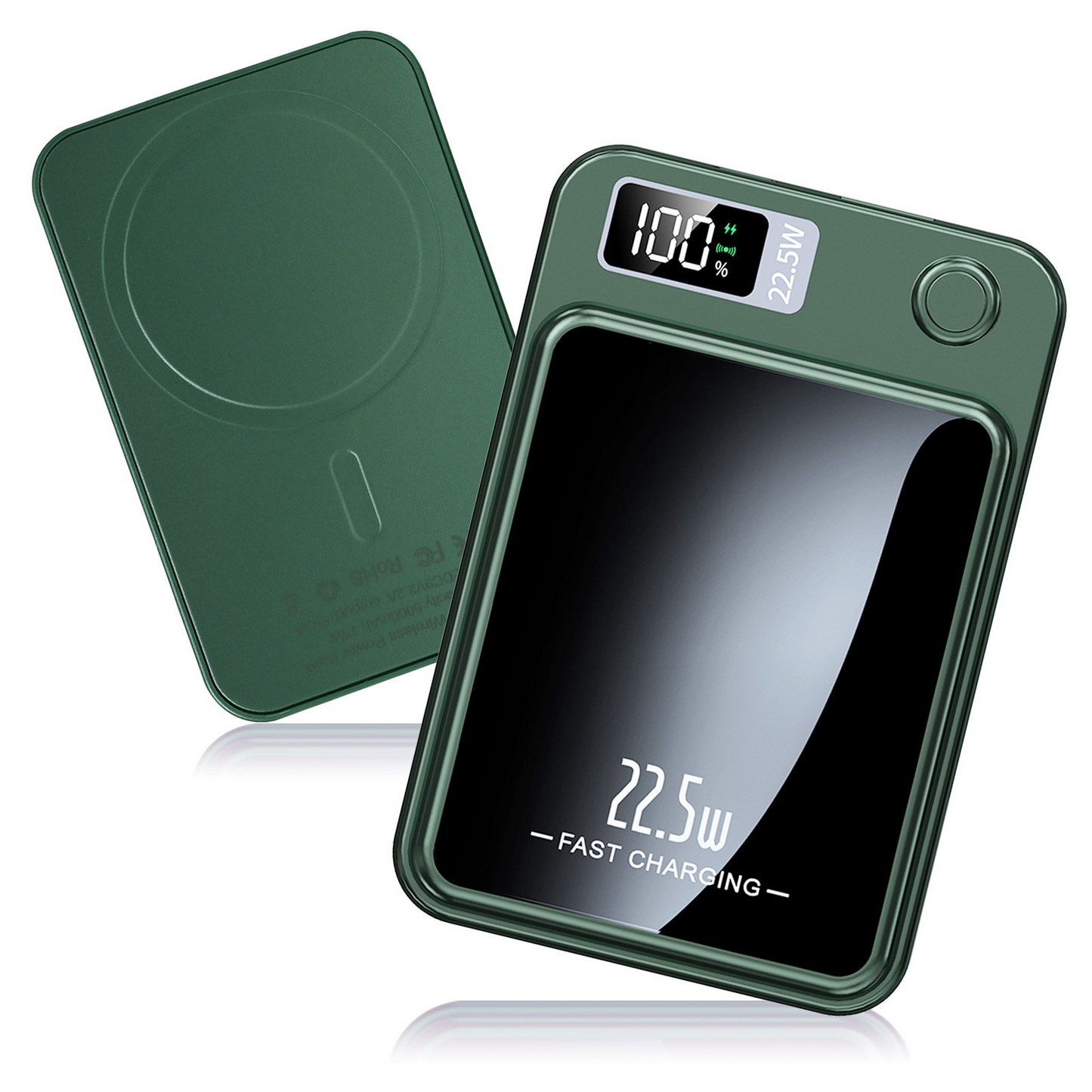 Magnetic Wireless Portable Charger,10000mAh Power Bank with PD20w Fast Charging, USB C in&Out Battery Pack Compatible with Mag-Safe for iPhone 17/16/15/14/13/12 Series,Samsung,Android