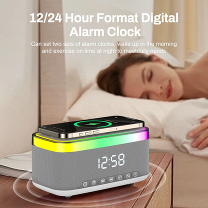 Magnetic Wireless Charger,15W Fast Charging Desk Phone Charging Station for iPhone 17 16 15 13 12 Pro Max