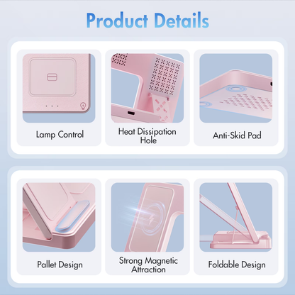 Wireless Charger, Charging station Compatible with iPhone 16 15 14 13 12 11 Pro Max Plus XS XR X 8, for iWatch 9 8 7 6 5 4 3 2 SE, for AirPods 3 2 Pro, 3 in 1 Charging Station, Pink, No Adapter
