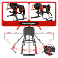 Hip Abductor Machine, 3-in-1 Thigh & Glute Trainer for Home Gym, Adjustable Resistance for Inner/Outer Thigh Toner and Butt Lifter, Compact Leg Workout Equipment