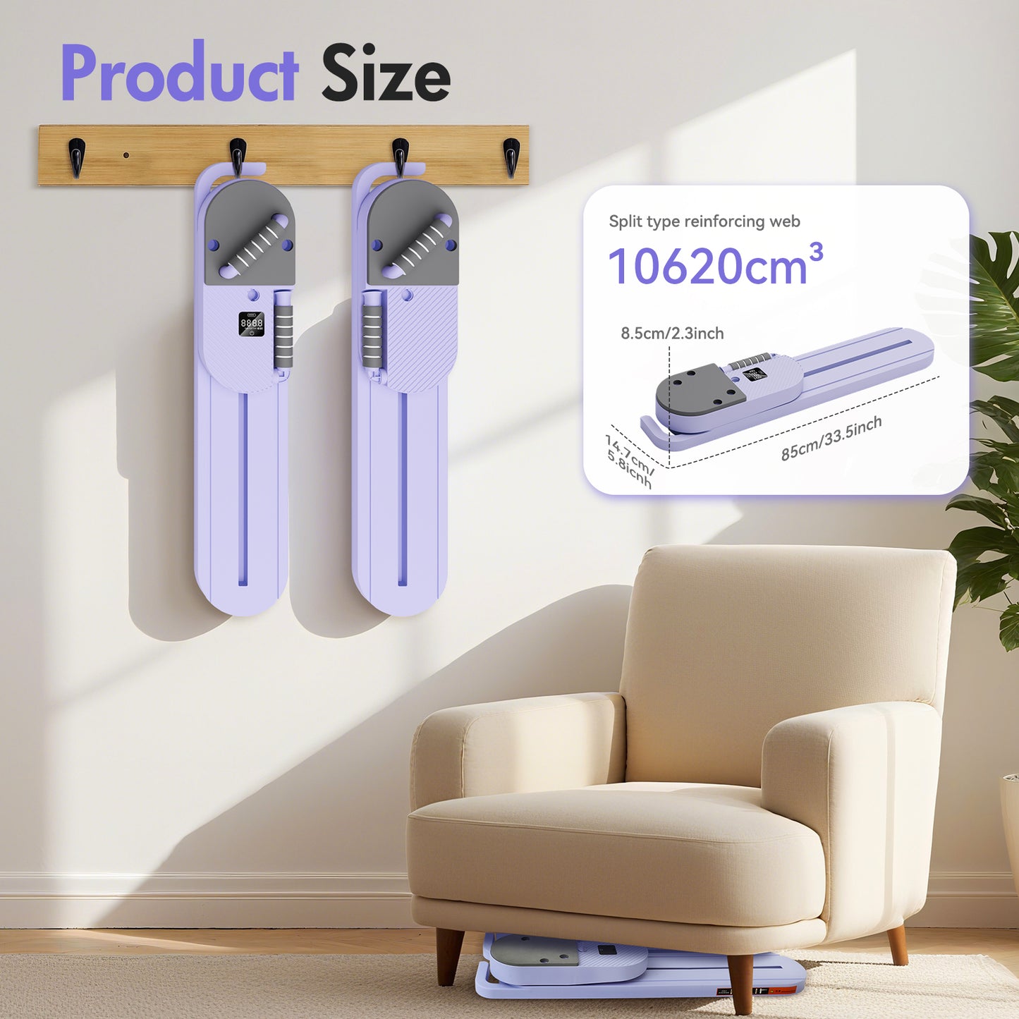 Pilates Board, Multifunctional Abdominal Board, Removable Abdominal Trainer with LED for Home, Sliding Workout Equipment with Knee Protected