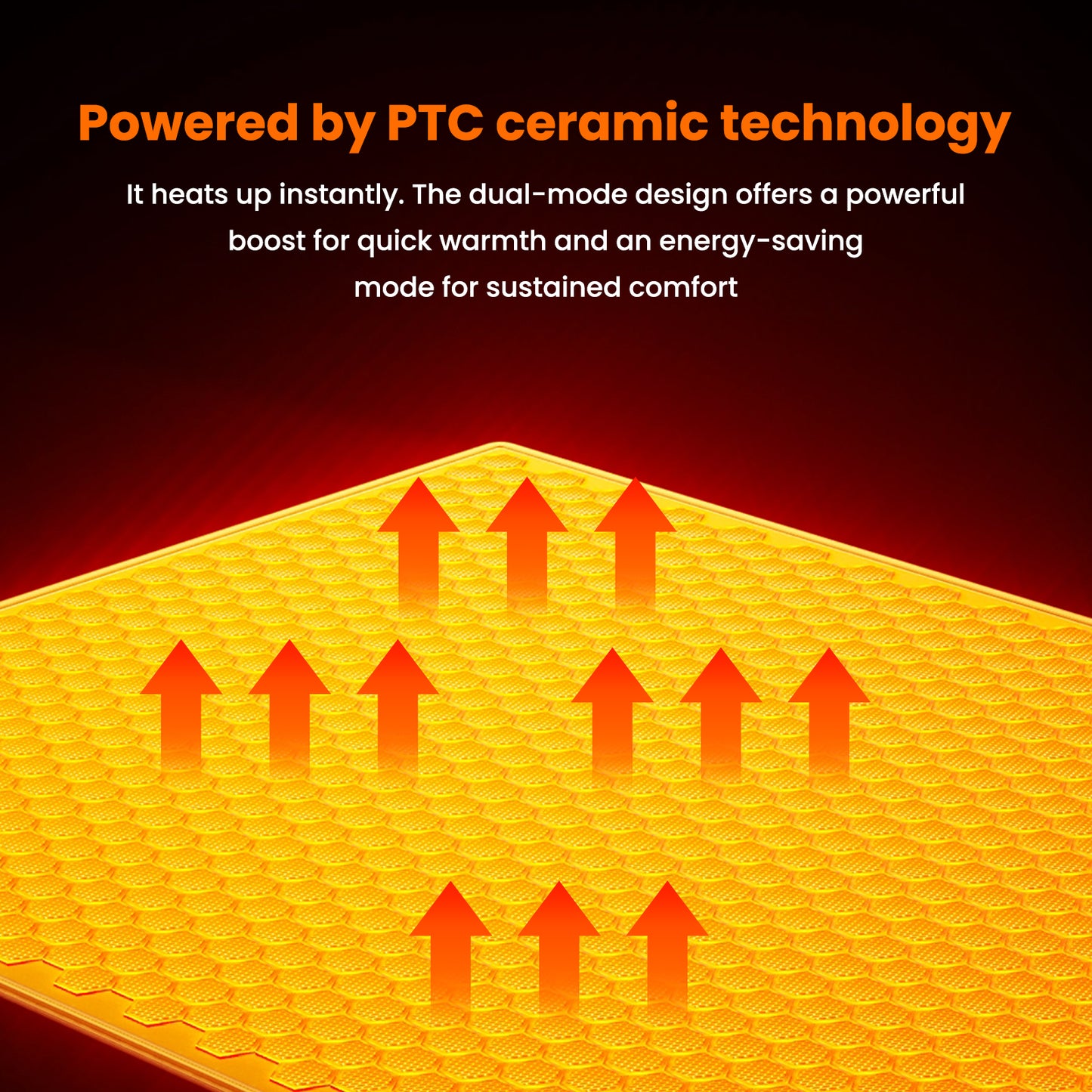 1500W Electric Heater with 3D Dynamic Flame, Indoor Tabletop Heater with Safety Protection & Timer, Low-Noise Space Heater Fan for Home, Bedroom, Office