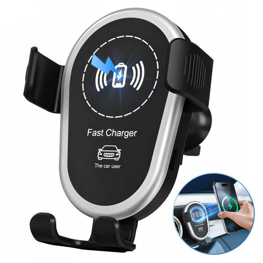 Wireless Car Charger,15W Fast Phone Wireless Charger for Car Auto Clamping,Wireless Car Charger Mounts